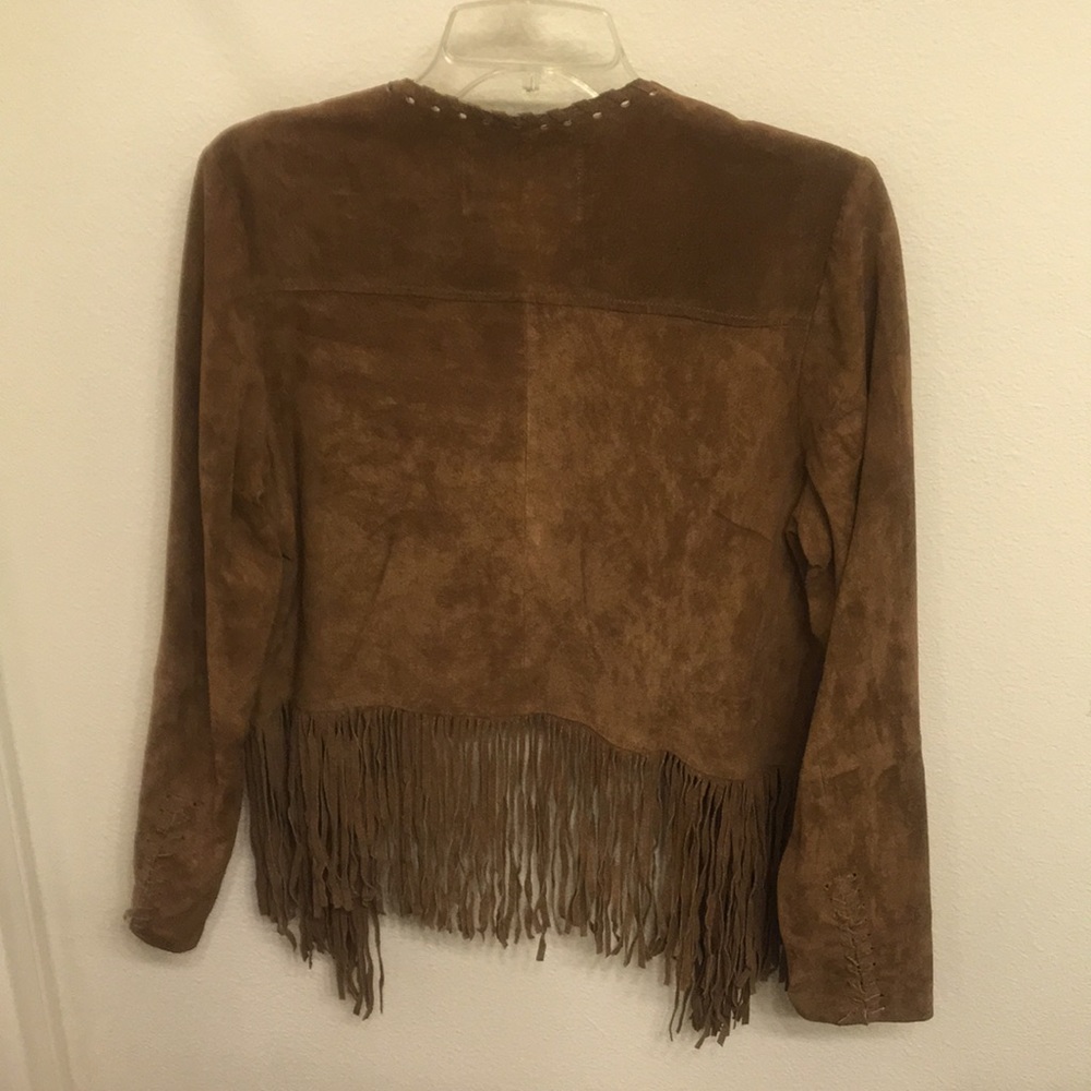 Faux Suede Jacket - Picture 5 of 7